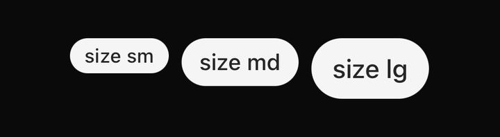 Sizes