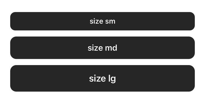 Sizes
