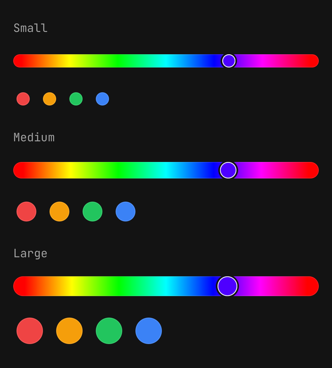 Sizes