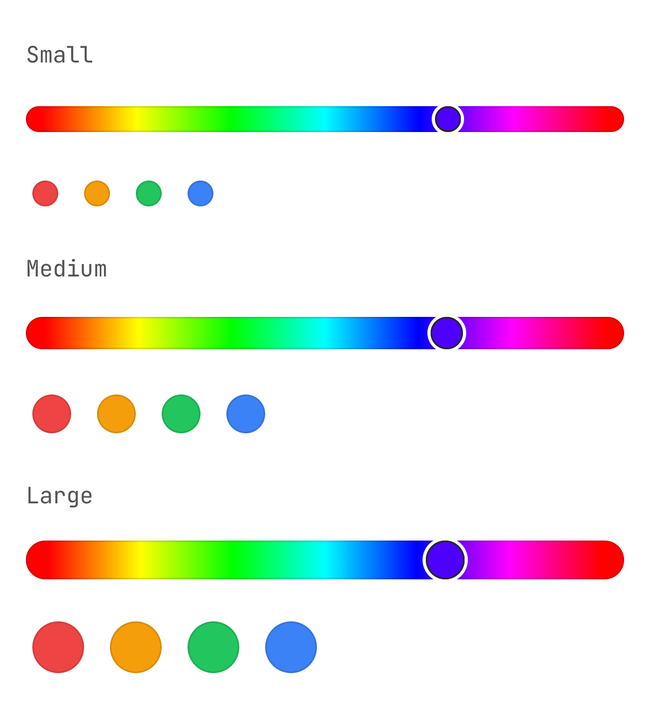 Sizes