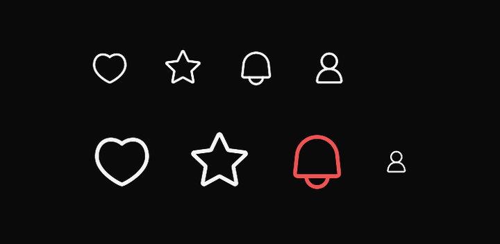 A subtree of defaults