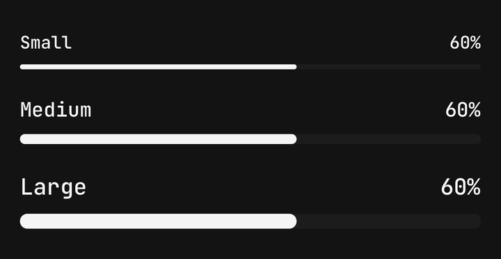 Sizes