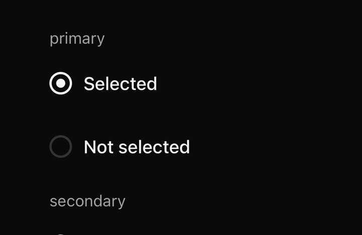 Variants and states