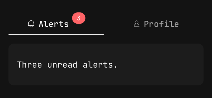 Composed icons and a render prop